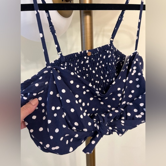 FREE PEOPLE SET |Polka dot One Bette Set - Bra Too and Ultra Wide Legged Pants - Picture 12 of 13